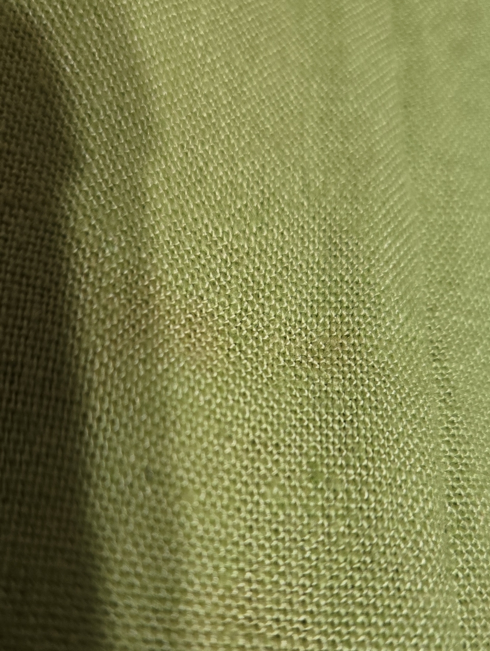 Misty Lane Lime Short-Sleeve Button-Front Maxi Linen Blend Pintuck Dress, Sz: 10 - Picture 10 of 16